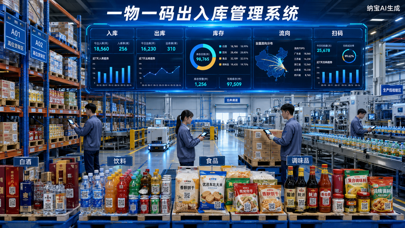 一物一码出入库管理系统