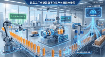 饮品生产数字化转型：从流水线到“数据流”与能效破局