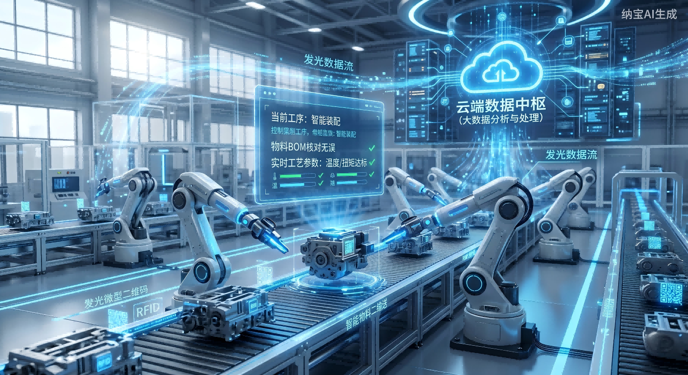 车间一物一码系统：穿透智造黑盒，重塑生产现场的数字基建