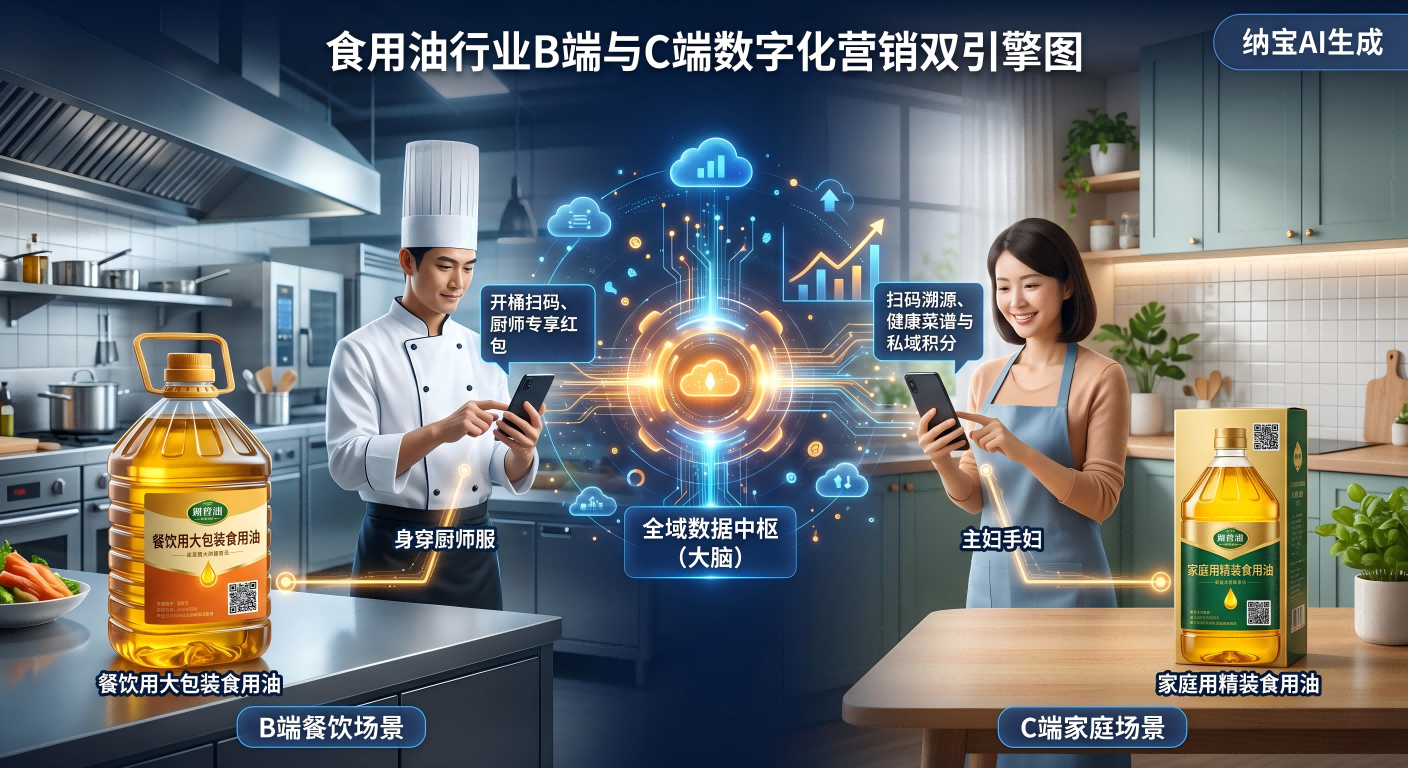 食用油数字化营销案例：突围低毛利泥潭与全域增长