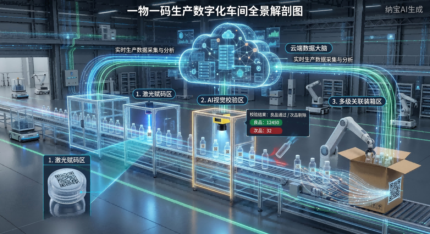 一物一码生产数字化落地实战，打通物理与数字世界的“脐带”