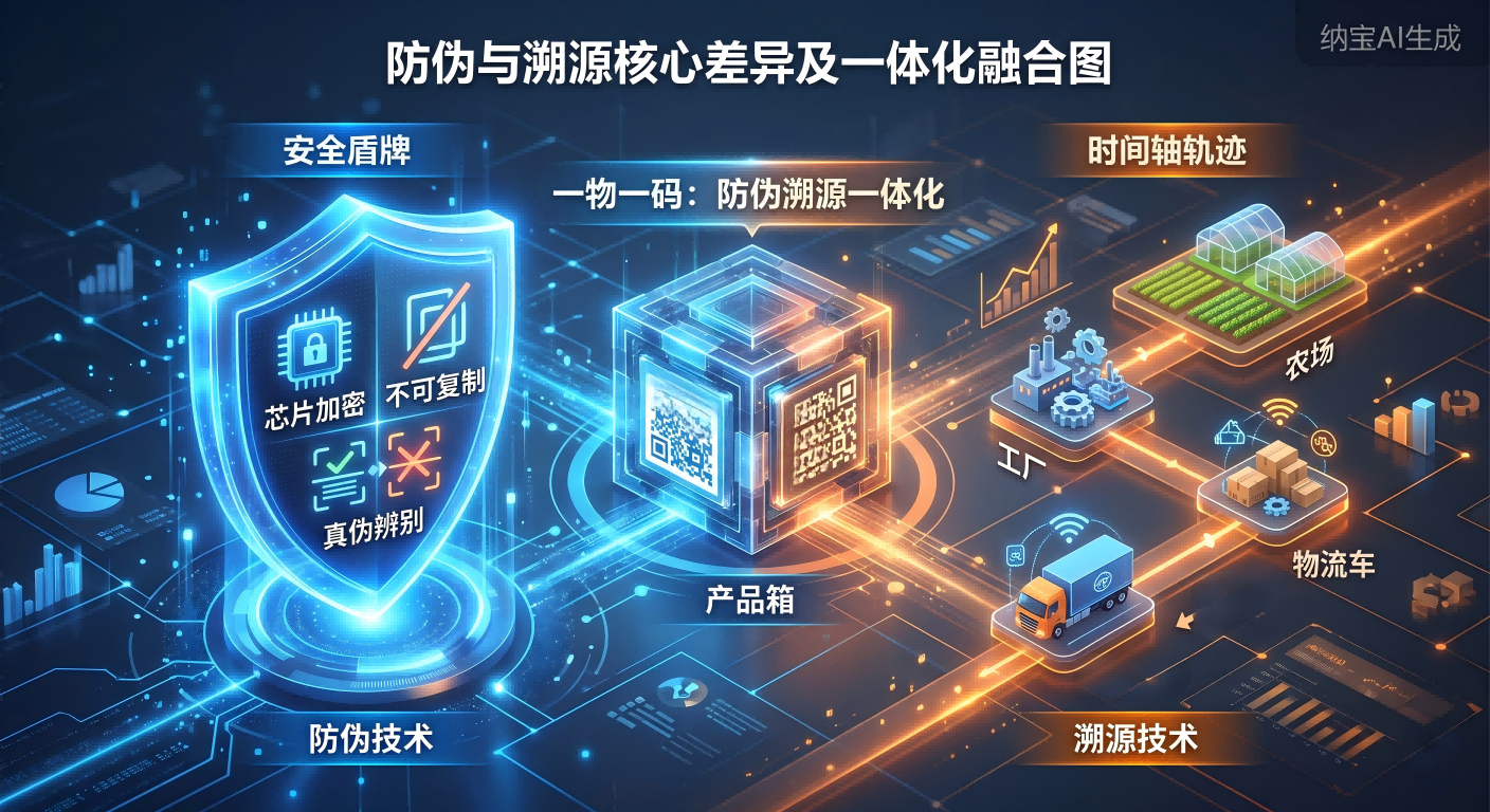 别再花冤枉钱了！一文讲透企业痛点：防伪和溯源的区别到底在哪？
