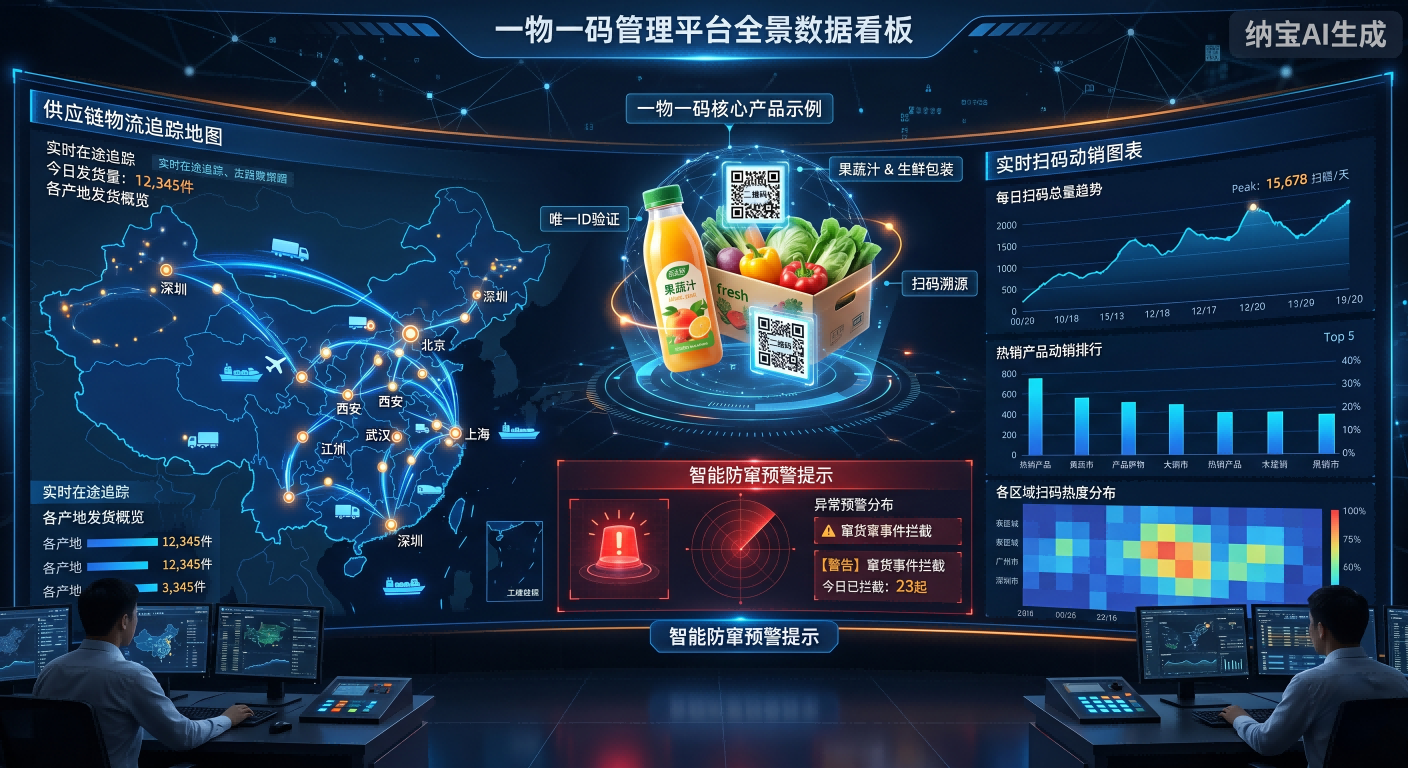 跨越信息孤岛：一物一码管理平台如何打造全域数字化增长中枢