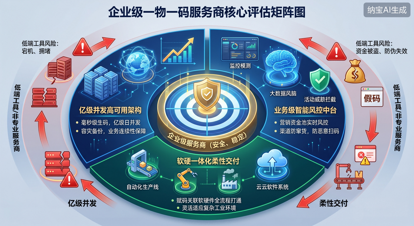 一物一码哪家好？穿越选择迷雾，企业级数字化服务商的核心考量指标