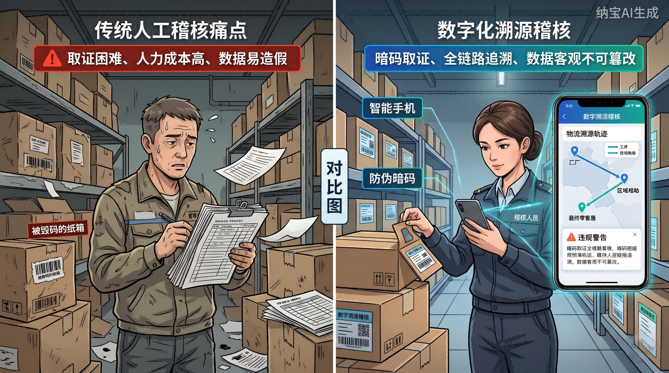 一物一码稽核溯源案例：穿透供应链黑盒，拆解与全域风控进化