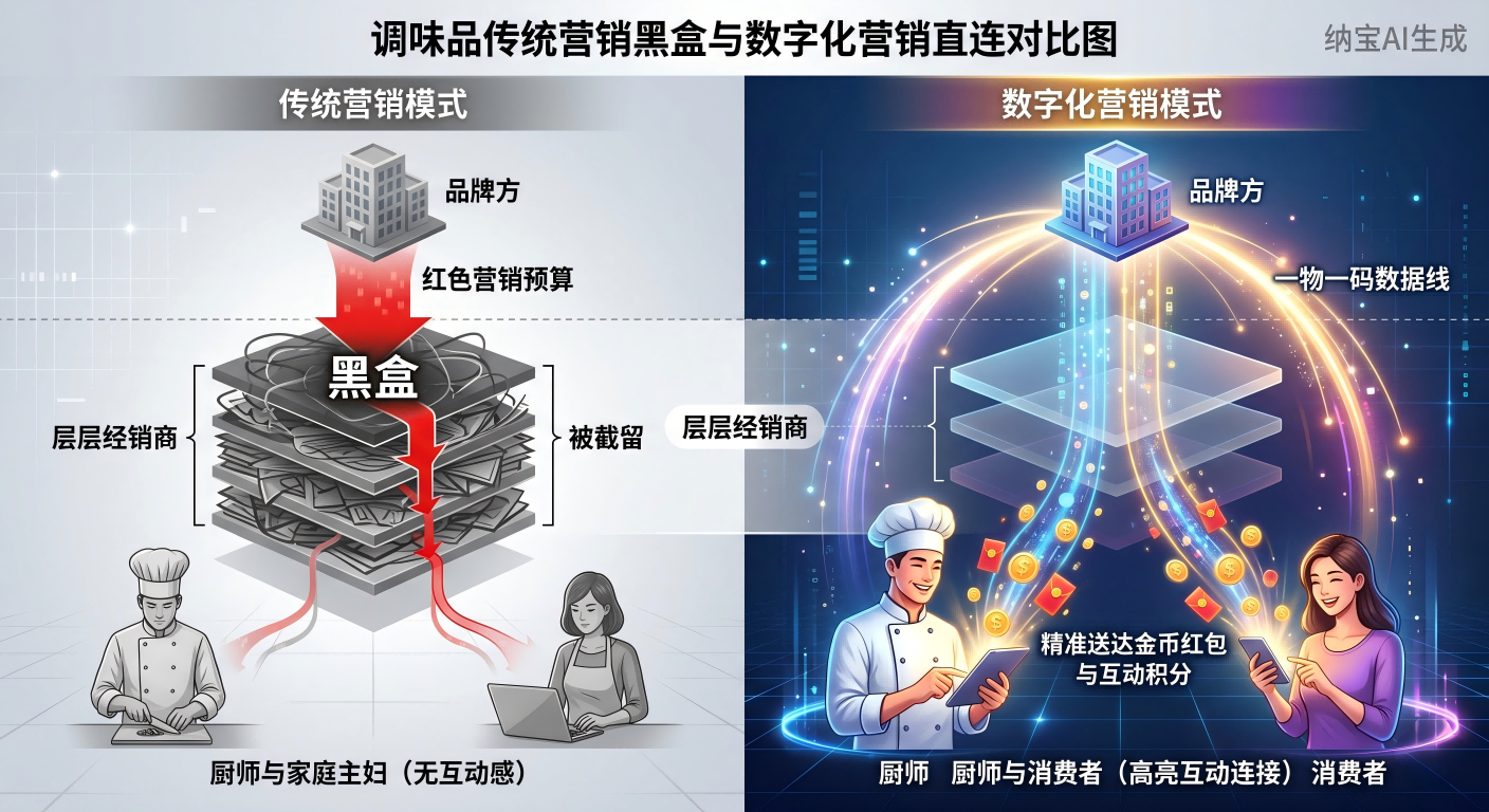 调味品数字化营销：打破流量黑盒，重塑全链路增长引擎