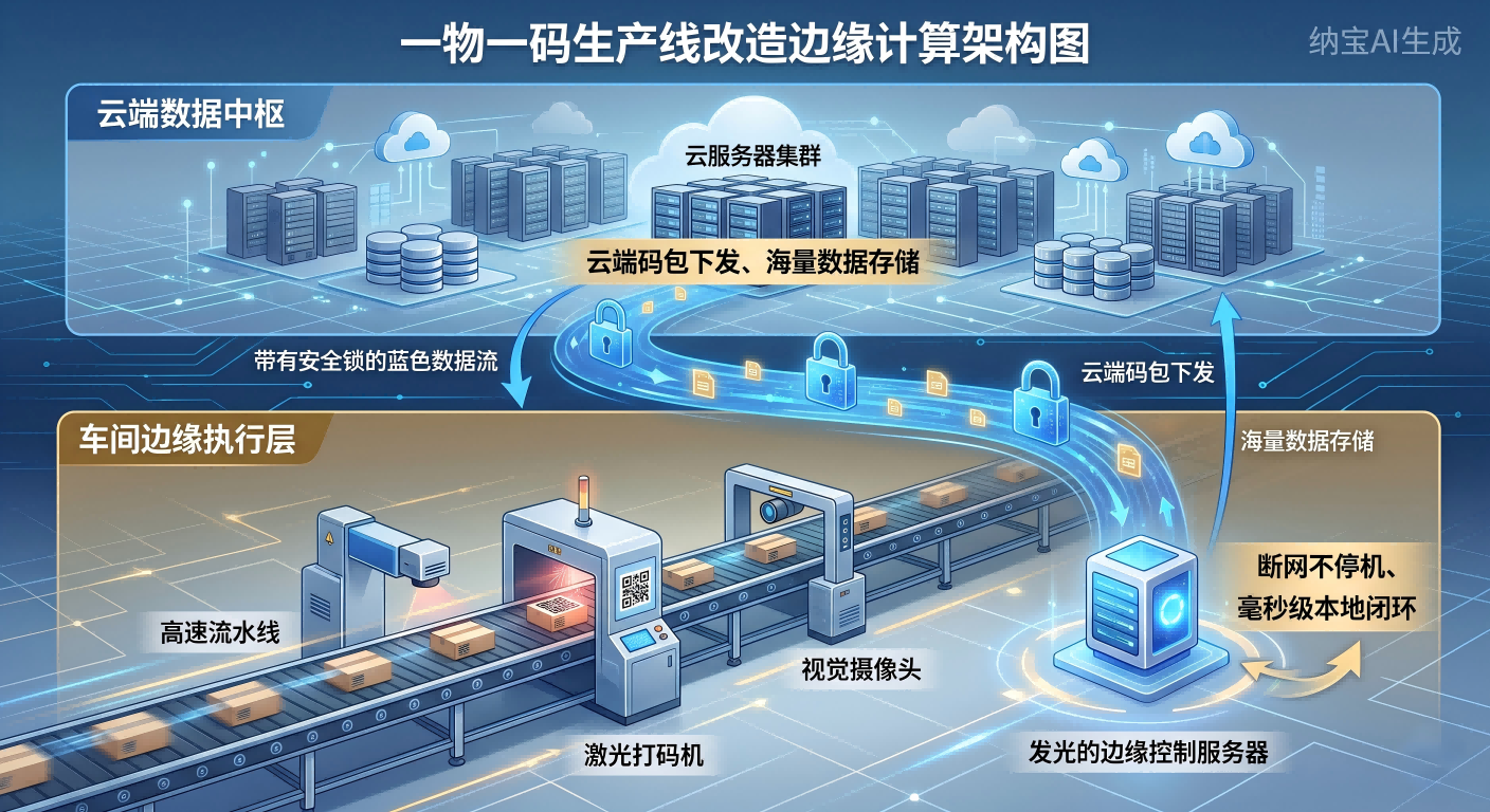 一物一码生产线改造：跨越物理与数字的鸿沟，输出硬核实战逻辑