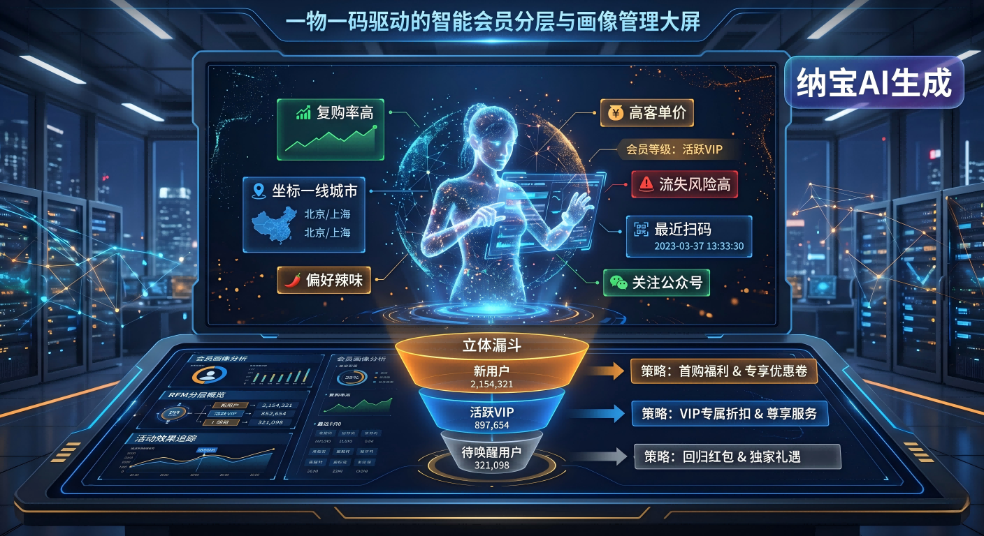 告别“沉睡账户”：一物一码重构全域会员体系与高净值用户管理