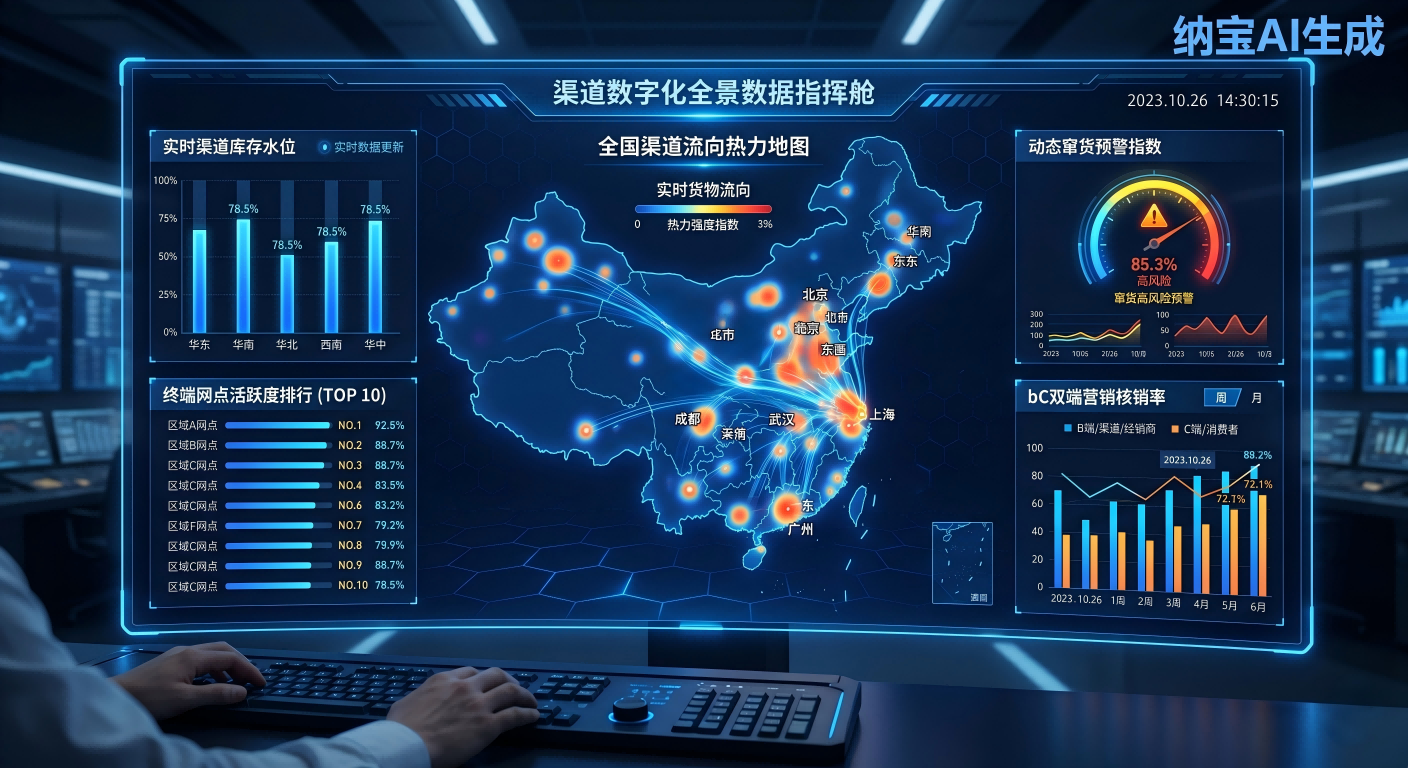 渠道数字化案例：穿透分销黑盒，深度拆解与全域增长路径