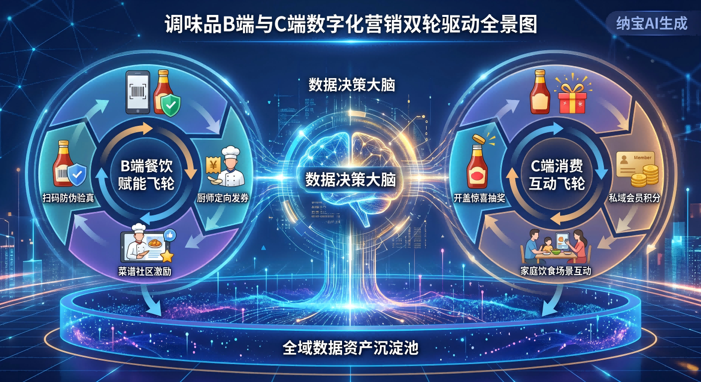 调味品数字化营销：打破流量黑盒，重塑全链路增长引擎