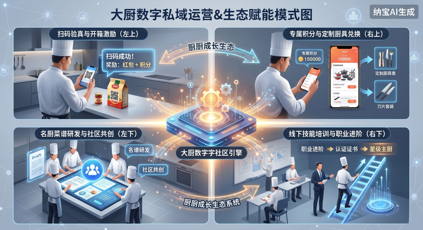 大厨营销案例：决胜餐饮后厨，组建B端定向增长引擎