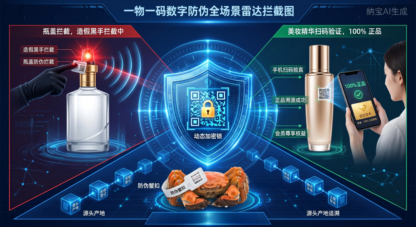 让造假者无处遁形：三大经典“一物一码防伪案例”深度拆解与防线重构