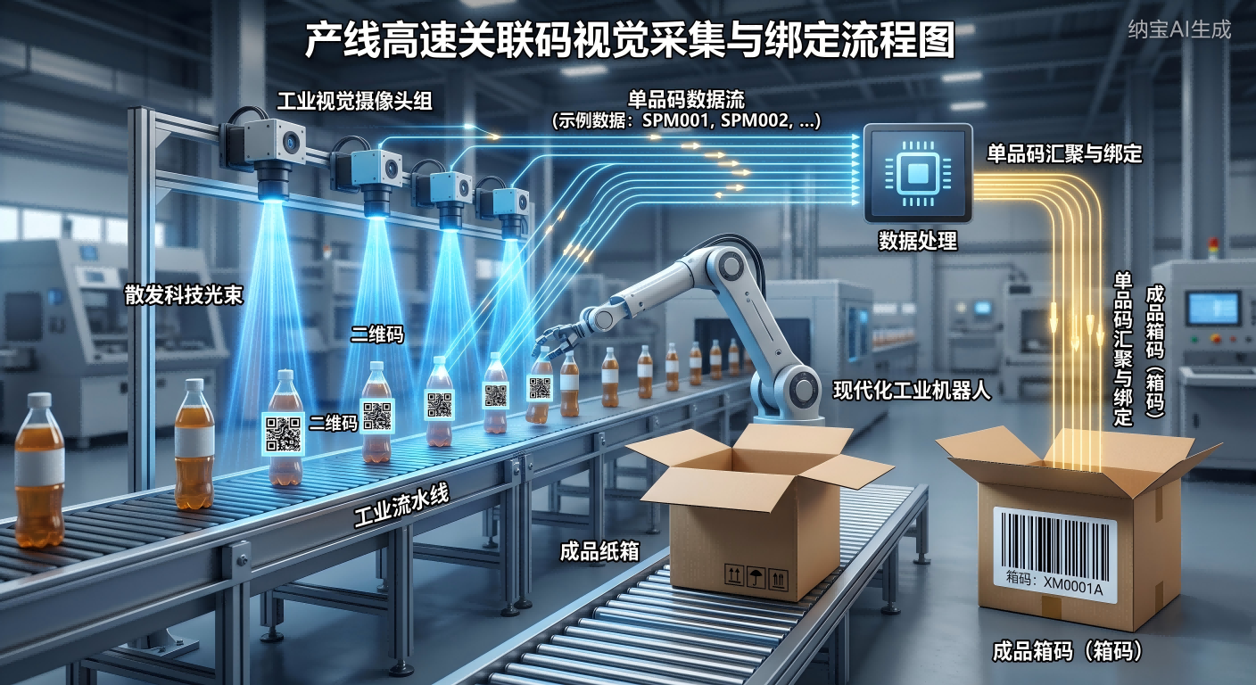 关联码：破解物流追踪盲区，构筑“瓶-箱-托”全息数据追溯体系