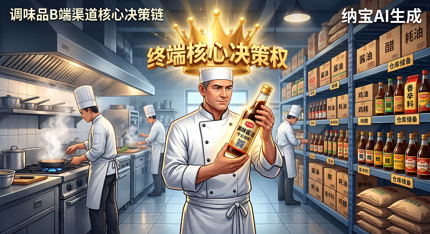 一物一码案例解析:搞定大厨进货翻倍!拆解雀巢美极“一物一码”背后的B端渠道打法