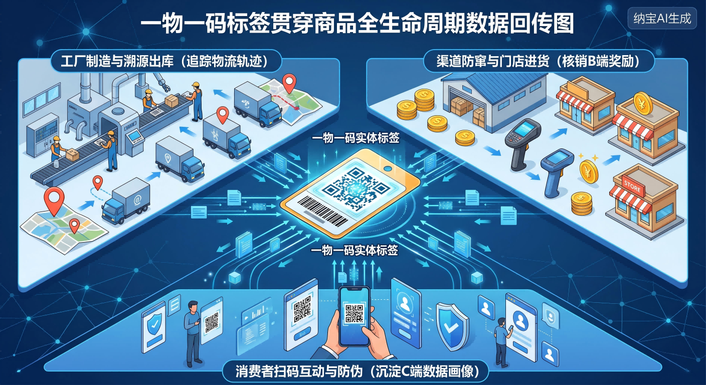 一物一码标签：重塑商品数字生命周期，打通虚实边界