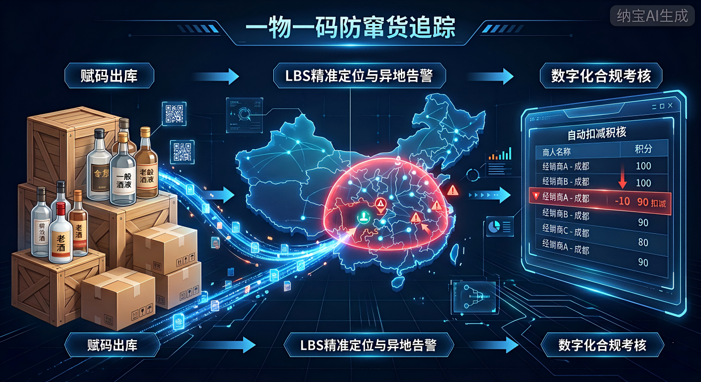 白酒一物一码解析：习酒凭什么敢动经销商的“返利奶酪”？揭秘“异地扫码”背后的增长阳谋