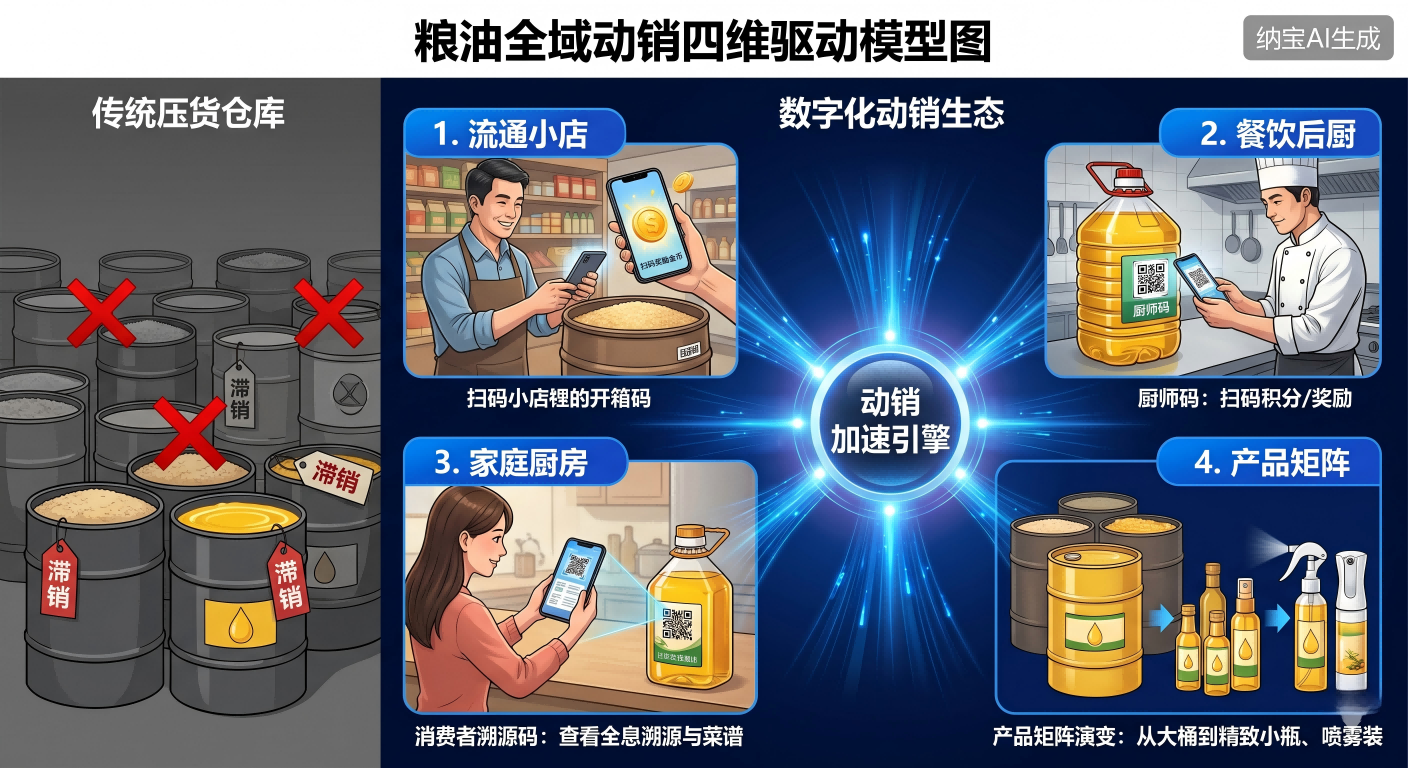 打破微利内卷：粮油怎么提高动销？四大硬核策略打通全域增长