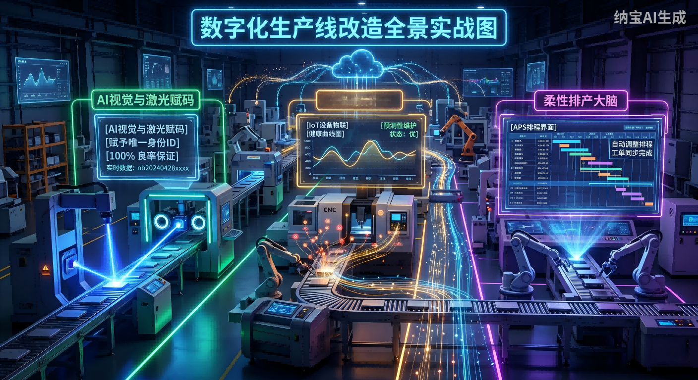 重塑智造底座：三大生产线改造案例深度解析与产能跃迁