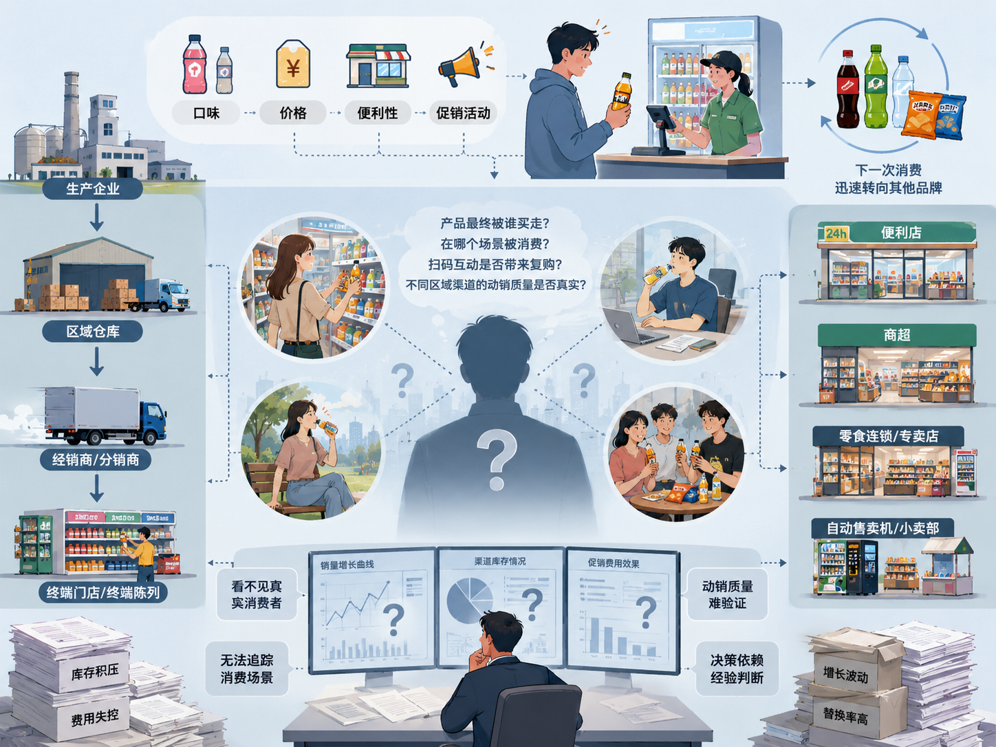 饮料一物一码营销方案：饮品及休闲食品增长新路径