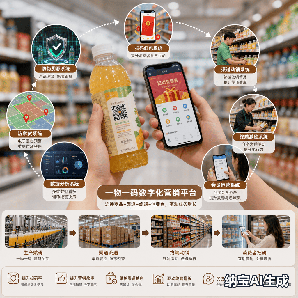 一物一码二维码红包系统选型指南