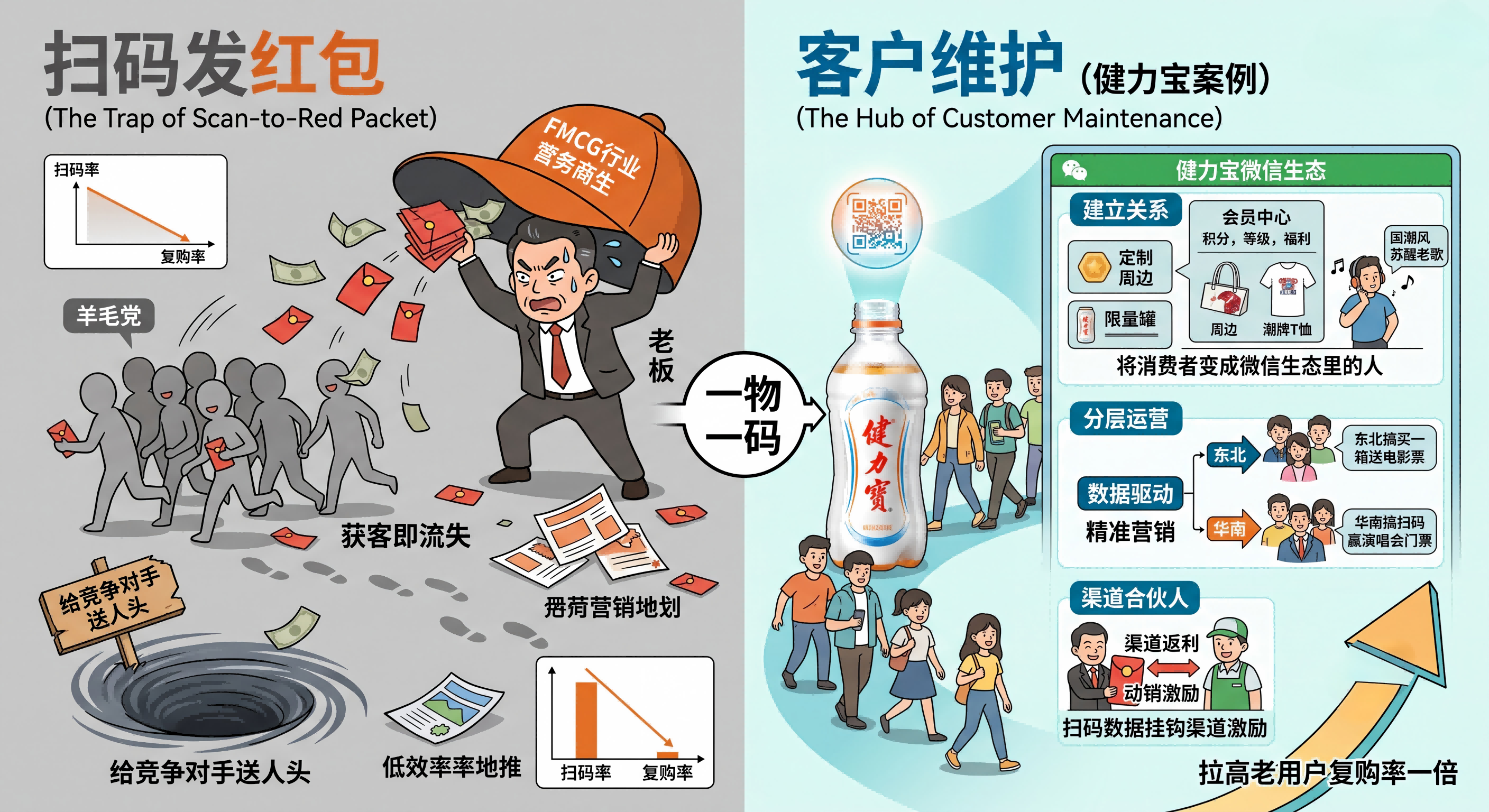 健力宝一物一码营销方案：客户维护才是真功夫