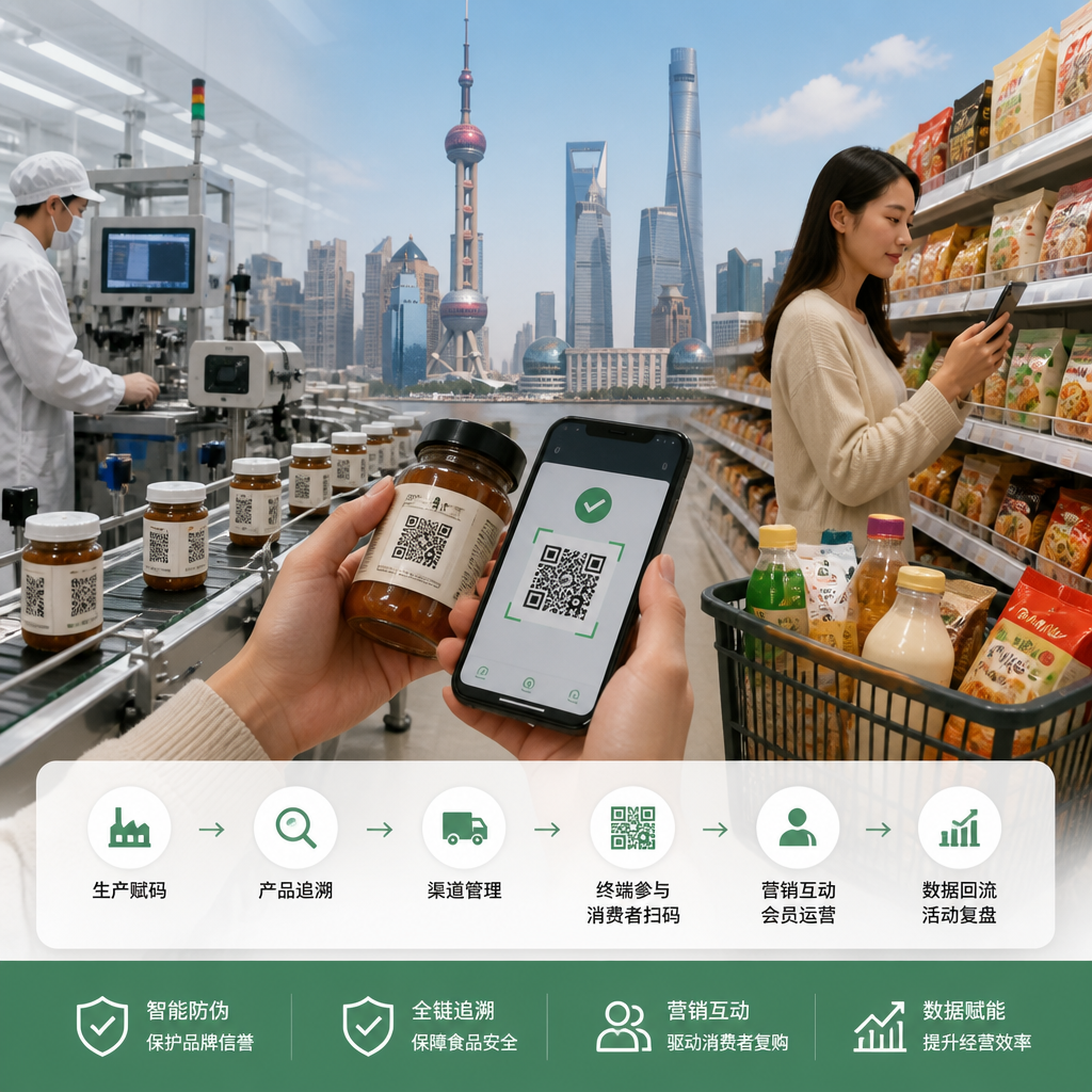 上海食品一物一码平台：智能防伪与营销一体化