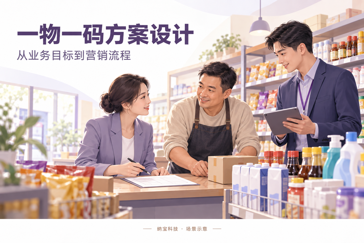 一物一码系统方案怎么设计？快消品企业如何把业务目标转成可执行的营销流程？